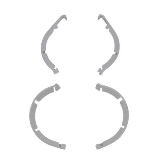 Juego de 4 fundas protectoras para fuselaje y palas anticolisión para DJI Neo (gris)
