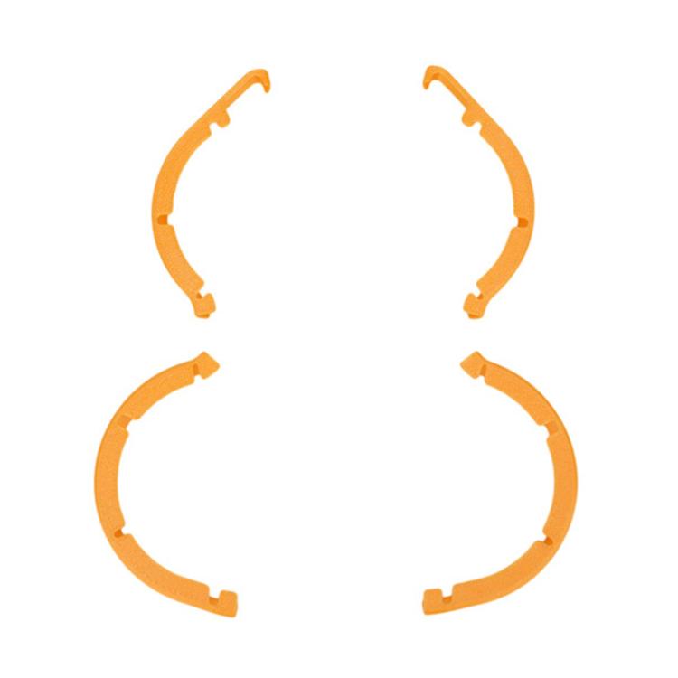 Juego de 4 fundas protectoras para fuselaje y palas anticolisión para DJI Neo (naranja)