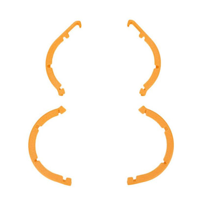 Juego de 4 fundas protectoras para fuselaje y palas anticolisión para DJI Neo (naranja)