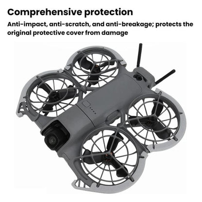 Juego de 4 fundas protectoras para fuselaje y palas anticolisión para DJI Neo (naranja) — imagen 3
