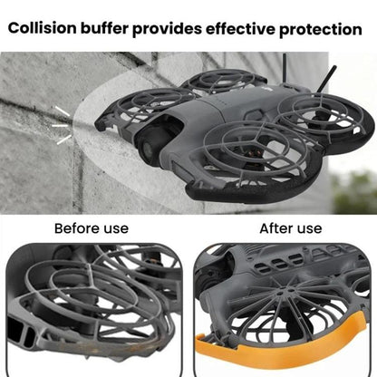 Juego de 4 fundas protectoras para fuselaje y palas anticolisión para DJI Neo (gris) — imagen 5