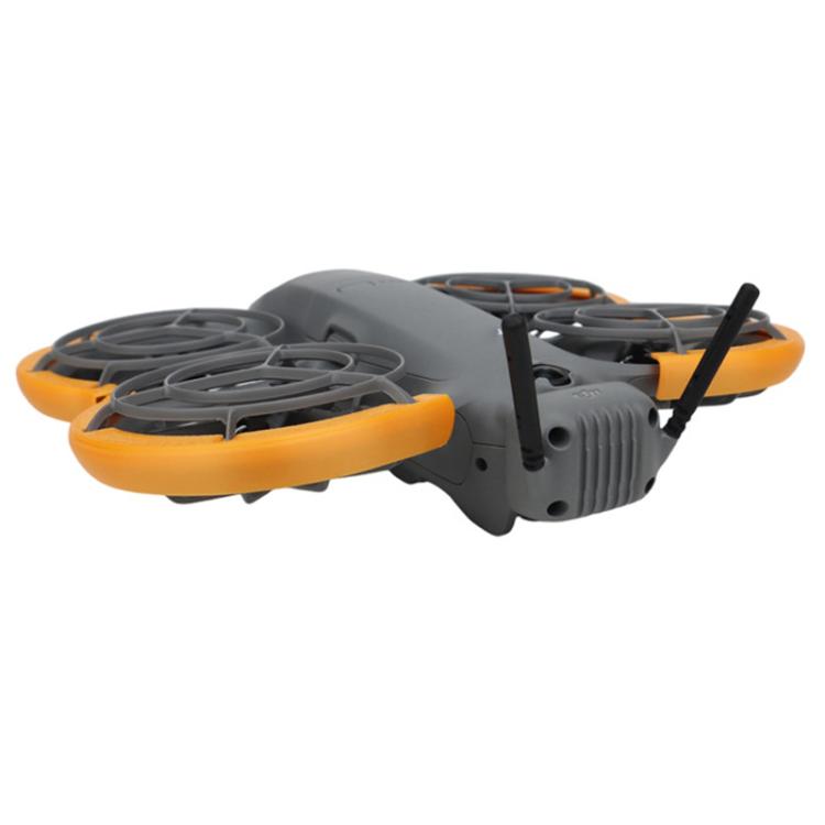 Juego de 4 fundas protectoras para fuselaje y palas anticolisión para DJI Neo (gris) — imagen 9