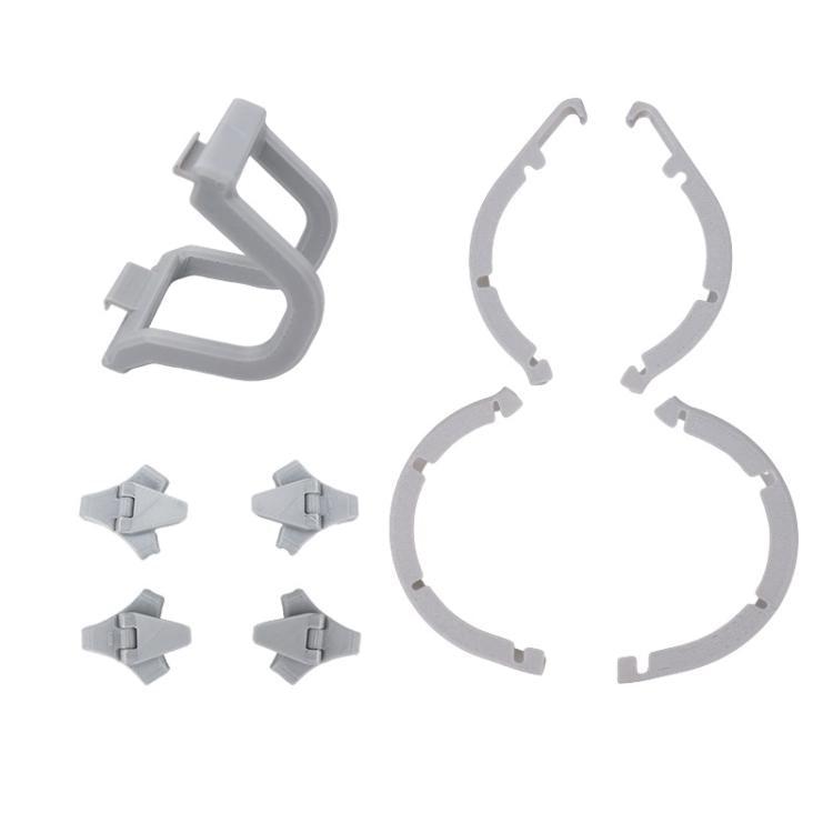 Kit de protección de fuselaje, parachoques, funda protectora y soporte plegable, gris) para DJI Neo