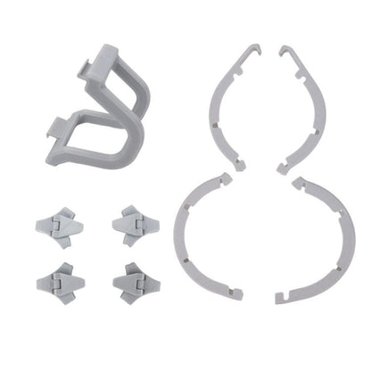 Kit de protección de fuselaje, parachoques, funda protectora y soporte plegable, gris) para DJI Neo