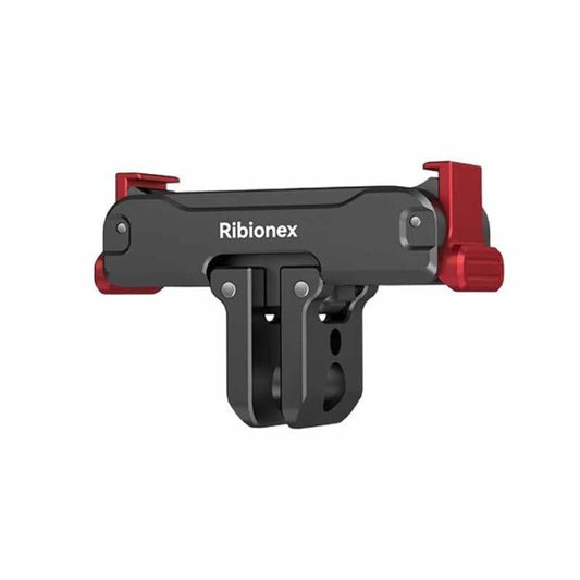 Adaptador de liberación rápida magnético de doble cara Ribionex para DJI Osmo Action 6 (negro)