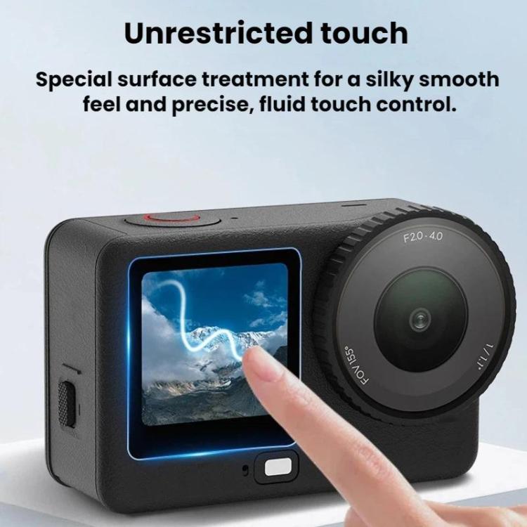 Lente de cámara Protector de pantalla de vidrio templado HD para Flymile para DJI Osmo Action 6 (AC6023) — imagen 5