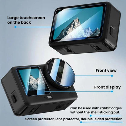 Lente de cámara Protector de pantalla de vidrio templado HD para Flymile para DJI Osmo Action 6 (AC6023) — imagen 6