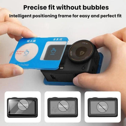 Lente de cámara Protector de pantalla de vidrio templado HD para Flymile para DJI Osmo Action 6 (AC6023) — imagen 7