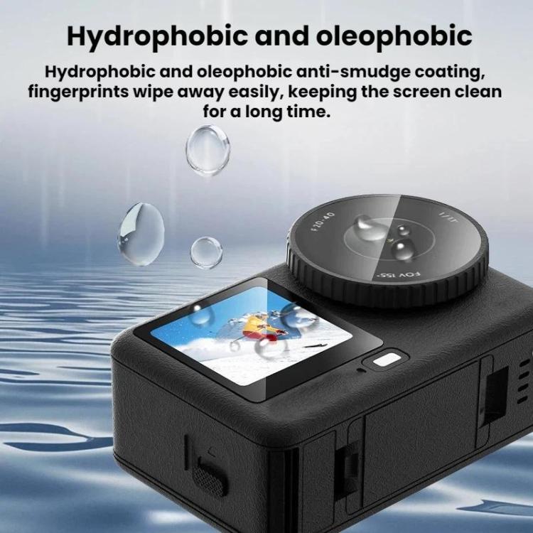 Lente de cámara Protector de pantalla de vidrio templado HD para Flymile para DJI Osmo Action 6 (AC6023) — imagen 9