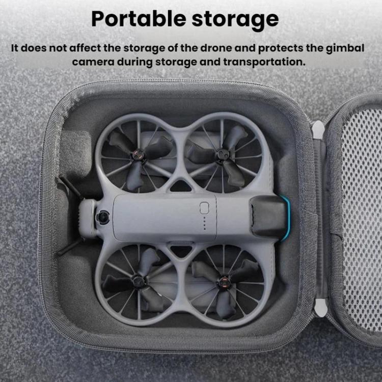 Tapa de lente a prueba de polvo para dron 2 Flymile para DJI Neo (negro translúcido) — imagen 6