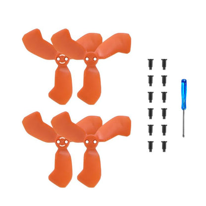 Soporte de protección para hélice de dron Flymile (2 pares, naranja) para DJI Neo