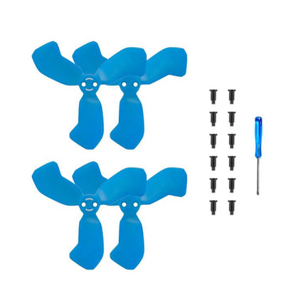 Soporte de protección para hélice de dron Flymile (2 pares, azul) para DJI Neo
