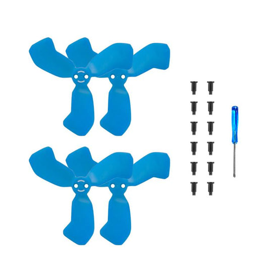 Soporte de protección para hélice de dron Flymile (2 pares, azul) para DJI Neo
