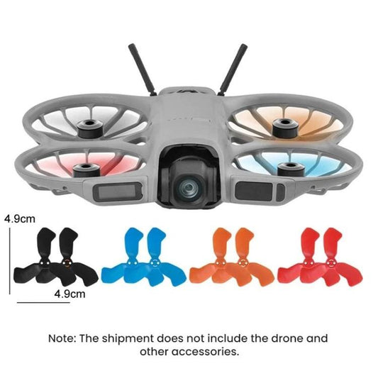 Soporte de protección para hélice de dron Flymile (2 pares, naranja) para DJI Neo — imagen 2