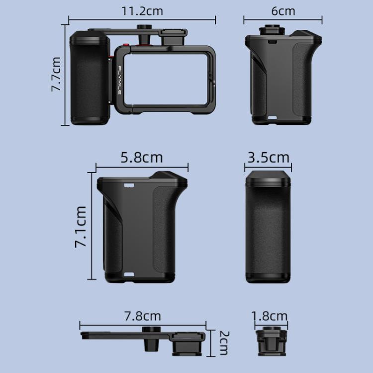 Jaula de conejo Adaptador Flymile para extendida para DJI Osmo Action 4 — imagen 3