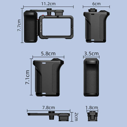 Jaula de conejo Adaptador Flymile para extendida para DJI Osmo Action 4 — imagen 3
