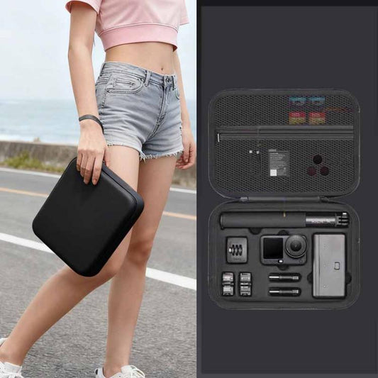 Estuche de transporte, bolsa de almacenamiento de EVA+PU con amortiguación de impactos, tipo portátil, color negro para DJI…
