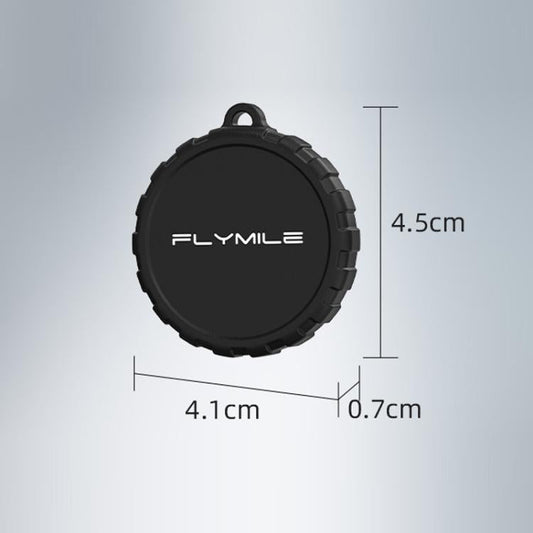 Tapa de lente de silicona protectora a prueba de polvo Flymile para DJI Osmo Action 6 (negra) — imagen 2