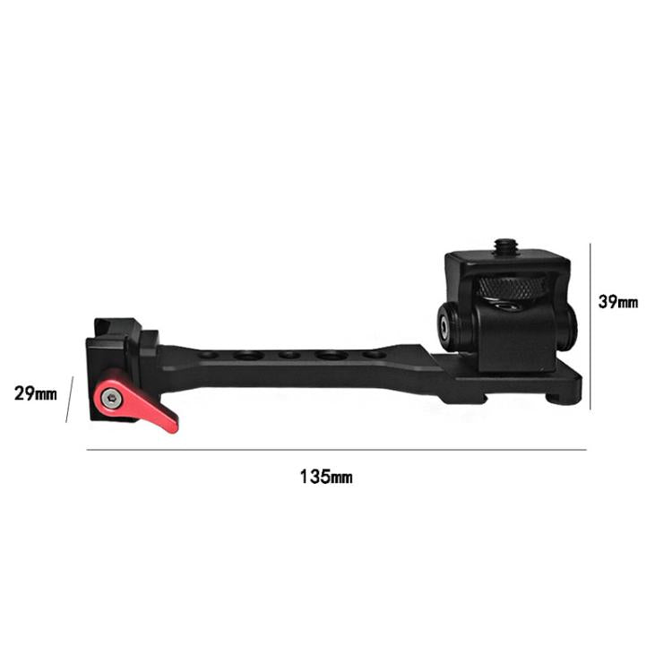 Micrófono Extensión lateral para y estabilizador de iluminación para DJI RSC 2 / RS 4 / RS 3 (negro) para DJI DJI RSC 2, DJI…