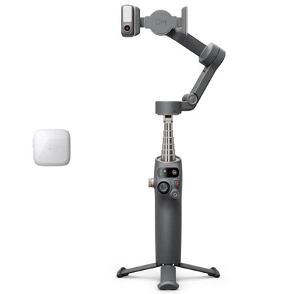 Micrófono Combo de vlog Original Osmo Mobile 7P con minitransmisor de para DJI Osmo Mobile 7 (blanco)