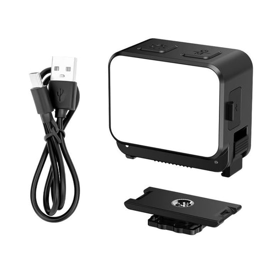 Luz magnética para selfies Flymile para DJI Osmo Action 6 (negra)