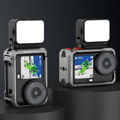 Luz magnética para selfies Flymile para DJI Osmo Action 6 (negra) — imagen 2
