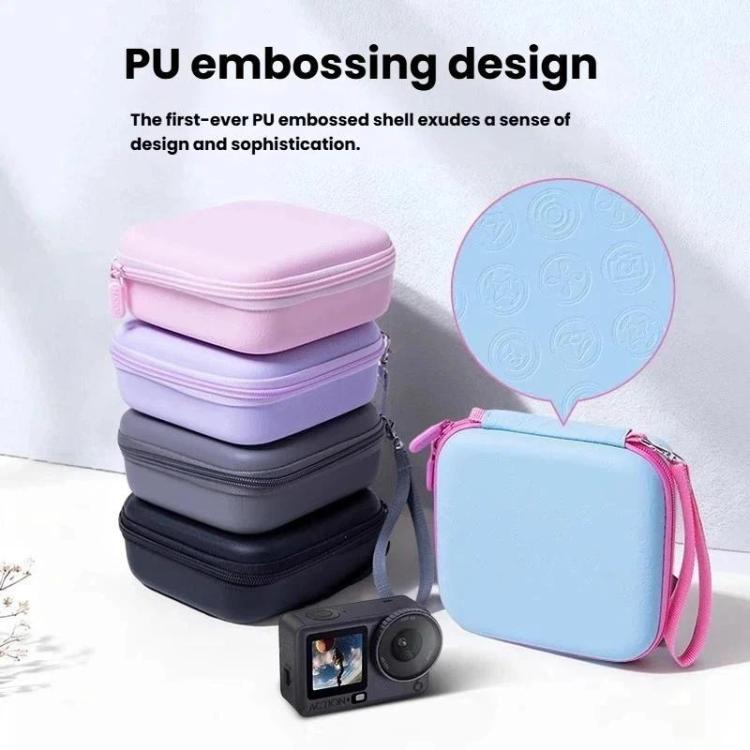 Bolsa de almacenamiento color macarrón para DJI Osmo Action 6 (morado) — imagen 3
