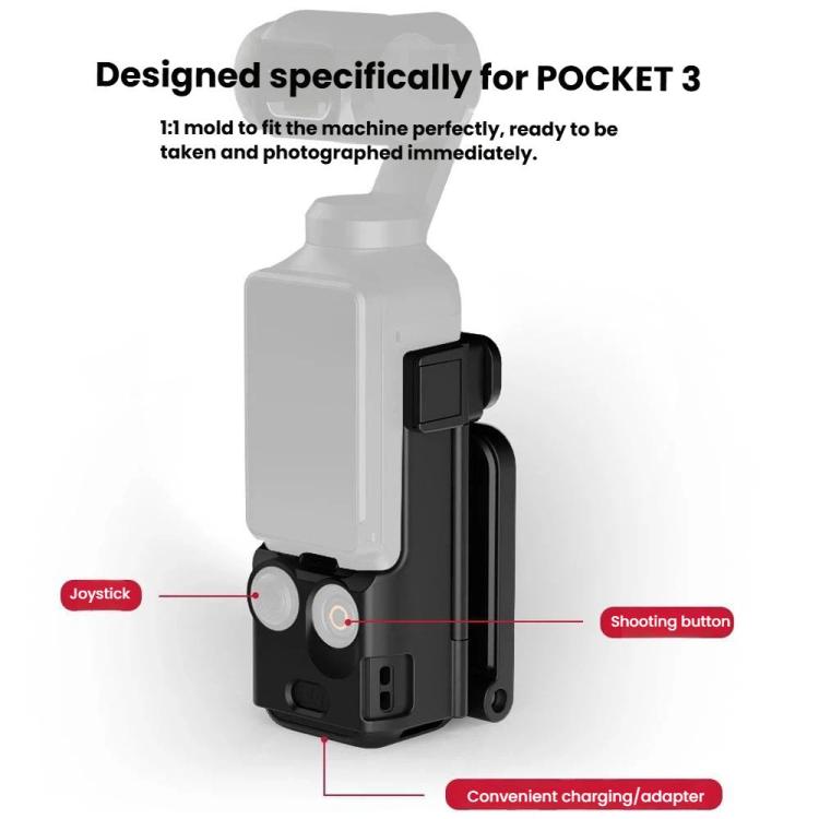 Soporte magnético ajustable de 180 grados para DJI Osmo Pocket 3 — imagen 3