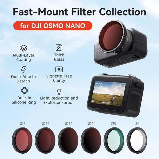 Filtro aMagisn de cambio rápido ND8+ND16+ND32+CPL — imagen 2