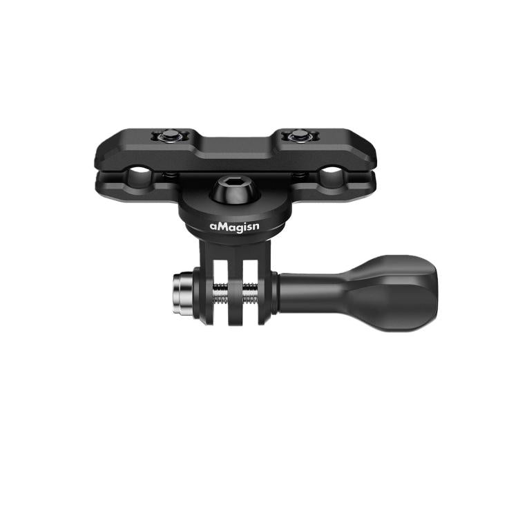 Soporte AMagisn - Universal para riel de sillín de bicicleta para cámaras de acción (negro) — imagen 6