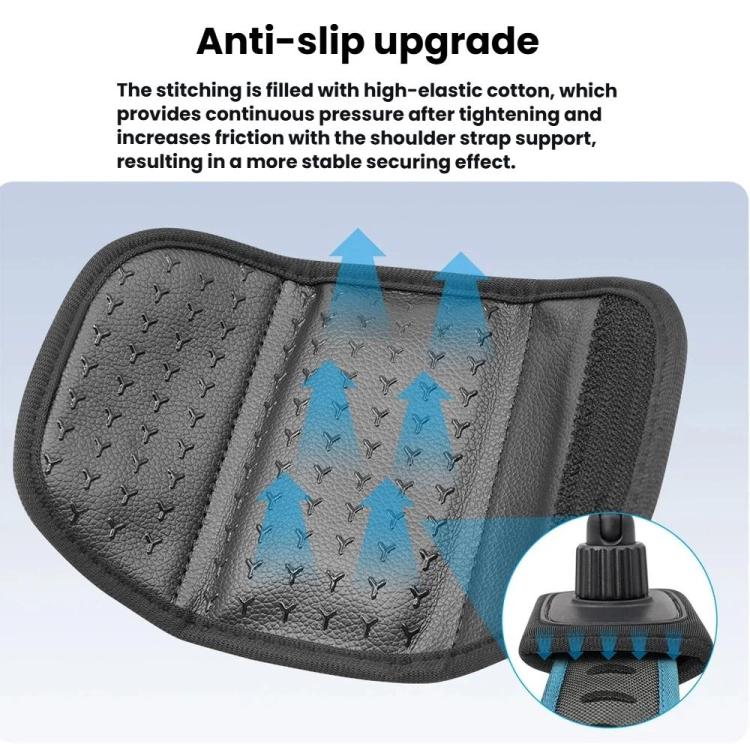Soporte Universal para correa de hombro para cámaras de acción con rótula giratoria de 360 grados para grabación en primera……