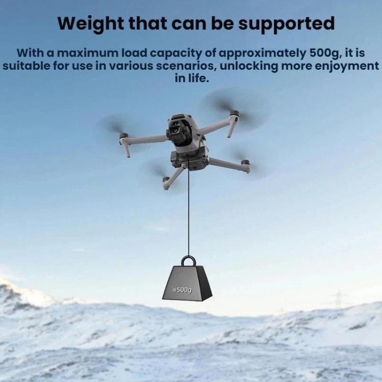 Sistema de lanzamiento aéreo BRDRC para DJI Air 3 (gris) — imagen 8