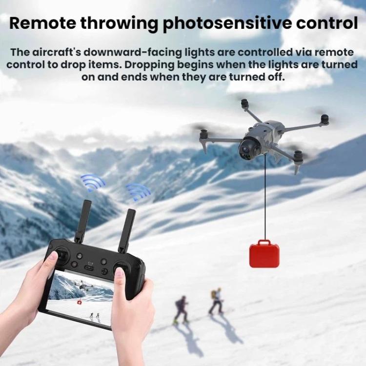 Sistema de lanzamiento aéreo BRDRC para DJI Mavic 4 Pro (gris) — imagen 6