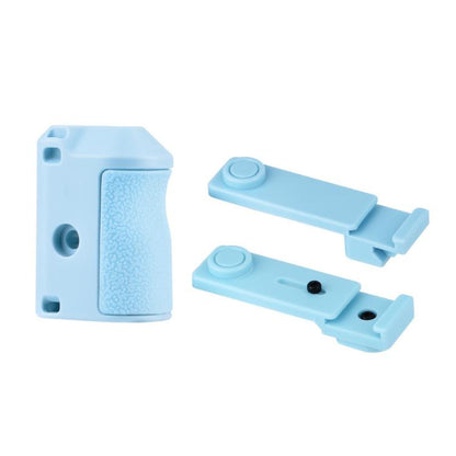 Empuñadura de obturador para cámara /4/5 Pro para DJI Osmo Action 3 (azul)