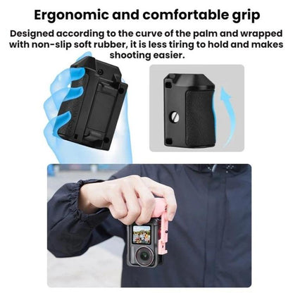 Empuñadura de obturador para cámara /4/5 Pro para DJI Osmo Action 3 (azul) — imagen 5