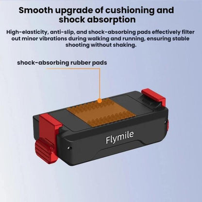 Base adaptadora de expansión magnética de liberación rápida Flymile para DJI Osmo Action 3 (negra) — imagen 3