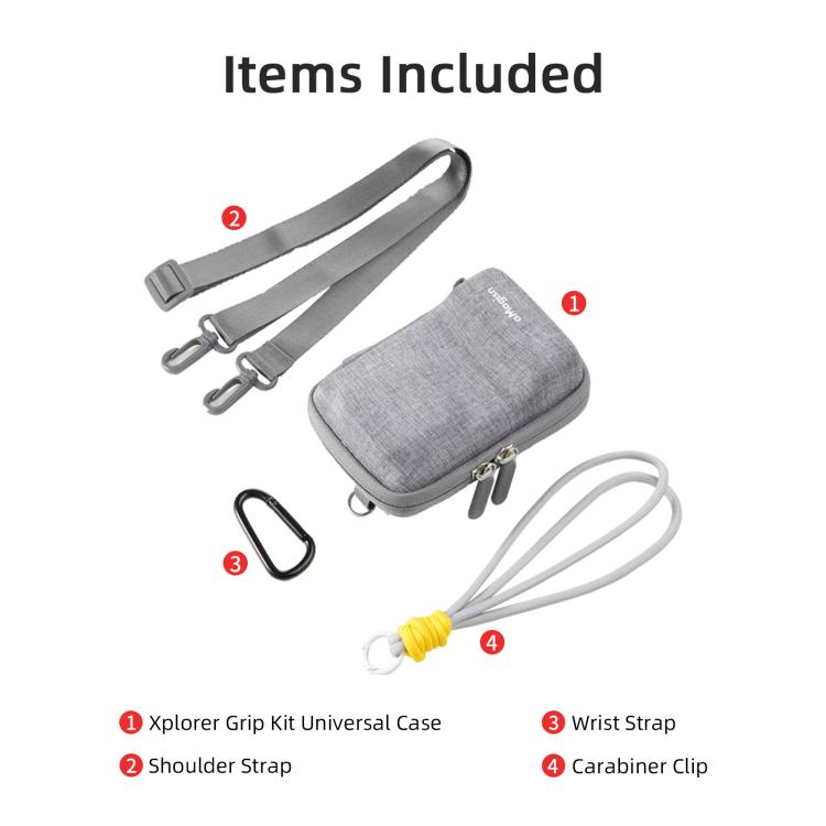 Estuche Universal aMagisn para cámara de acción, kit de agarre para fotografía callejera con correa para el hombro para DJI……