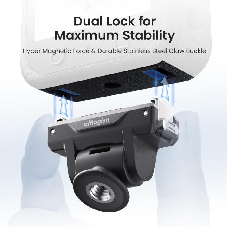 Adaptador de liberación rápida ajustable AMigisn para DJI Osmo 360 (negro) — imagen 7