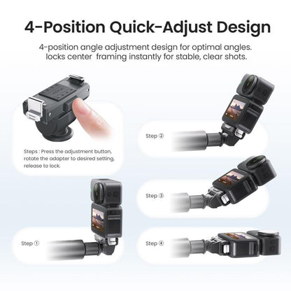 Adaptador magnético de liberación rápida de doble dirección ajustable aMagisn TN14 — imagen 3