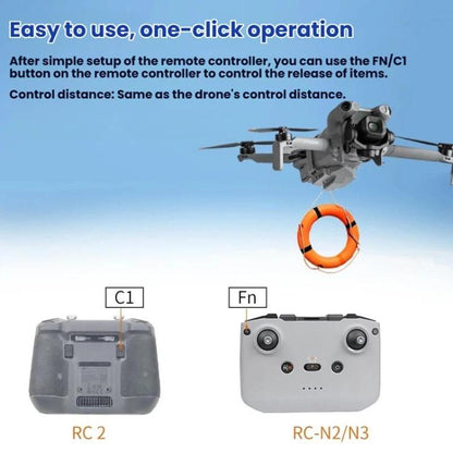 YX Rechargeable Aerial Release para DJI Mini 5 Pro / Mini 4 Pro (Gray) para DJI DJI Mini 5 Pro, DJI Mini 4 Pro — imagen 4