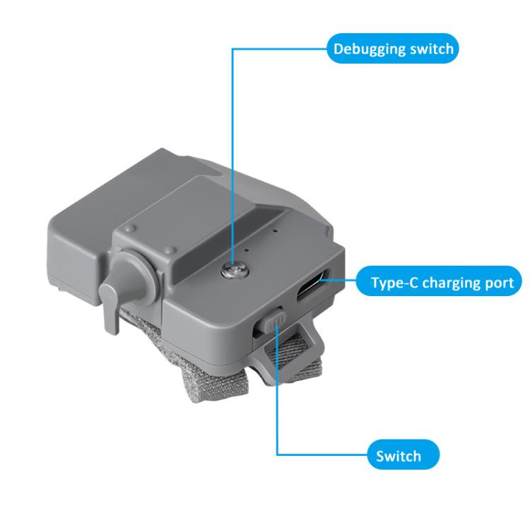 YX Rechargeable Aerial Release para DJI Mini 5 Pro / Mini 4 Pro (Gray) para DJI DJI Mini 5 Pro, DJI Mini 4 Pro — imagen 5