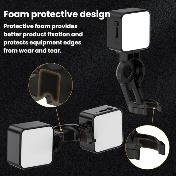 Desiontal PM-06 Luz de relleno magnética de liberación rápida, luz portátil para cámaras de acción para DJI Osmo Pocket 3 —…