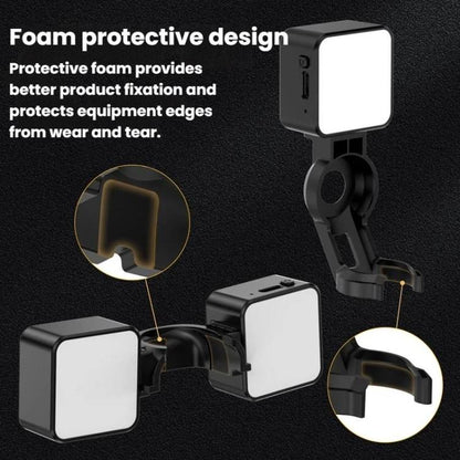 Desiontal PM-06 Luz de relleno magnética de liberación rápida, luz portátil para cámaras de acción para DJI Osmo Pocket 3 —…