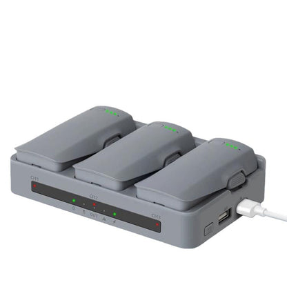 Batería Cargador triple de para DJI Neo (gris)