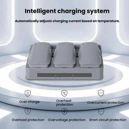 Batería Cargador triple de para DJI Neo (gris) — imagen 4