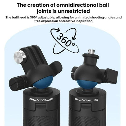 Trípodes de extensión Flymile para palos de selfie /GoPro/Insta360 (versión de 1/4 de pulgada) — imagen 4