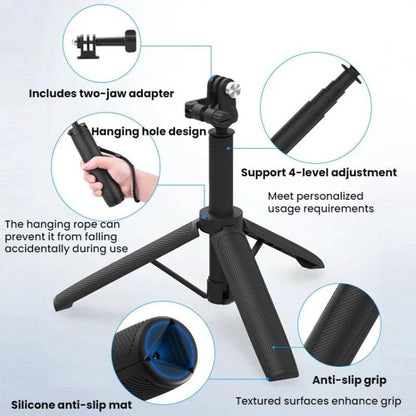 Trípodes de extensión Flymile para palos de selfie /GoPro/Insta360 (versión de 1/4 de pulgada) — imagen 8