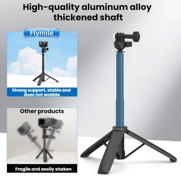 Trípodes de extensión Flymile para palos de selfie /GoPro/Insta360 (versión de 1/4 de pulgada) — imagen 10