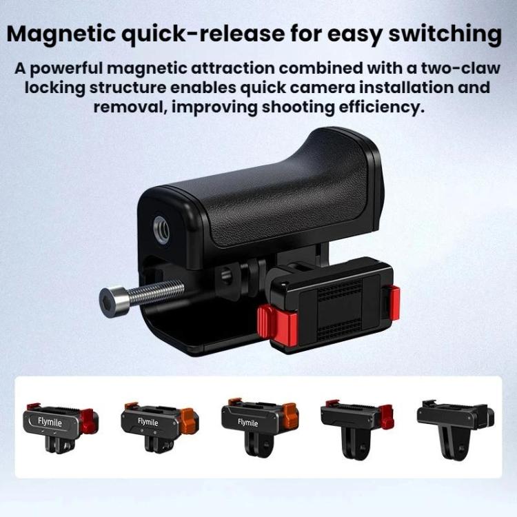 Jaula Flymile - para cámara Pro/4/3 con asa y base magnética de liberación rápida para DJI Osmo Action 5 — imagen 6