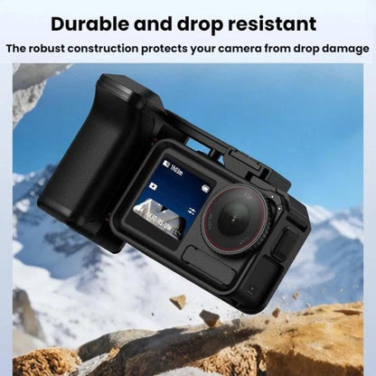 Jaula Flymile - para cámara Pro/4/3 con asa y base magnética de liberación rápida para DJI Osmo Action 5 — imagen 7